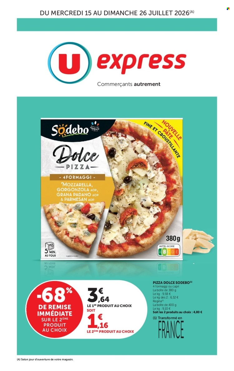 Catalogue U express - 15/07/2026 - 26/07/2026. Page 1