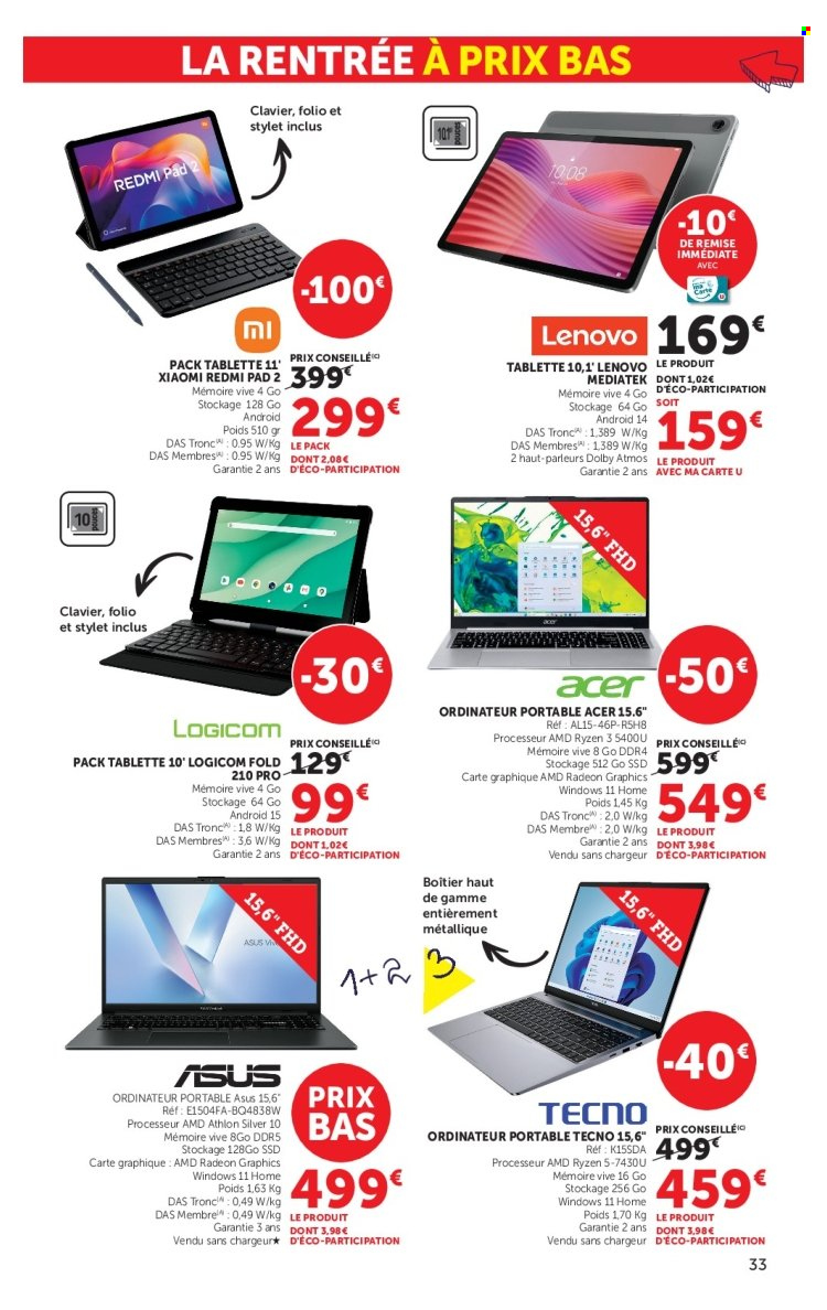 Catalogue HYPER U - 15/07/2026 - 09/08/2026. Page 33