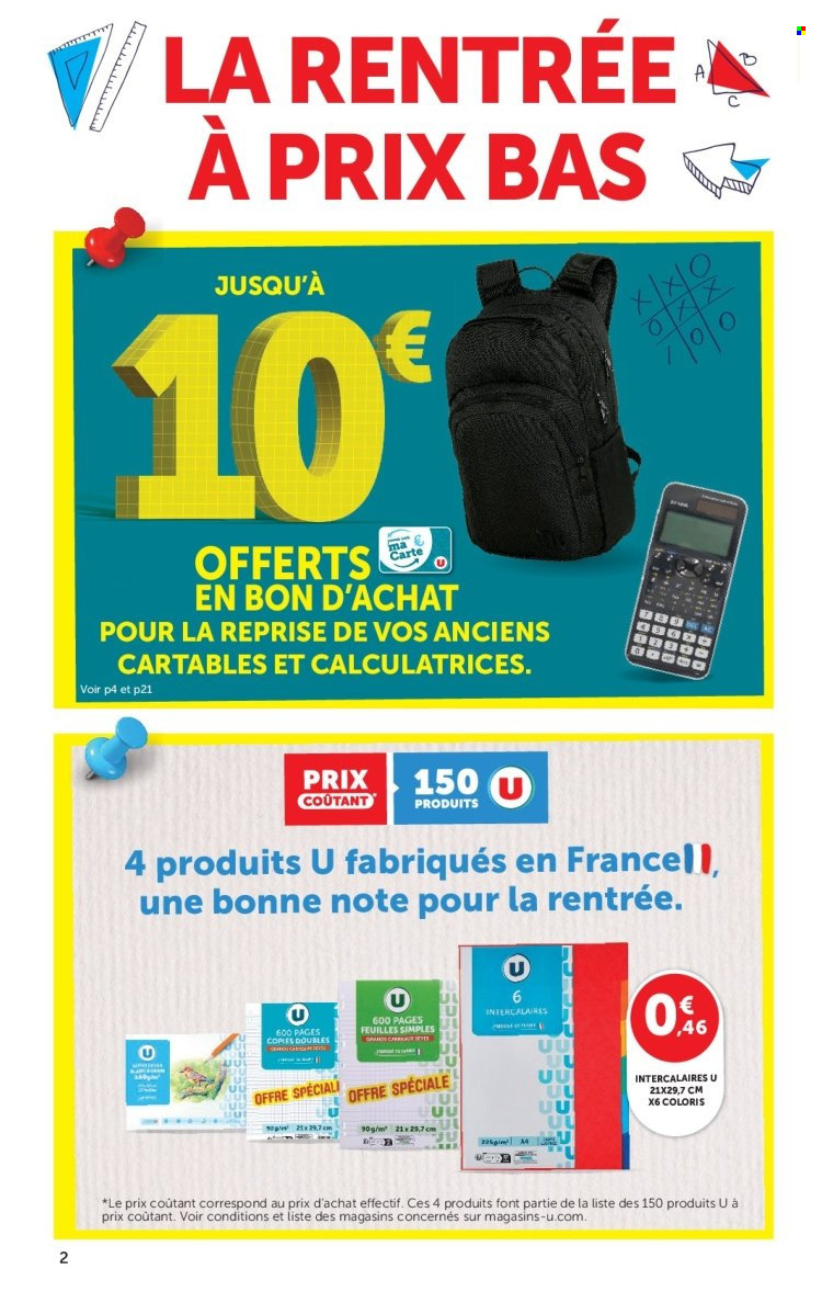 Catalogue SUPER U - 15/07/2026 - 09/08/2026. Page 2