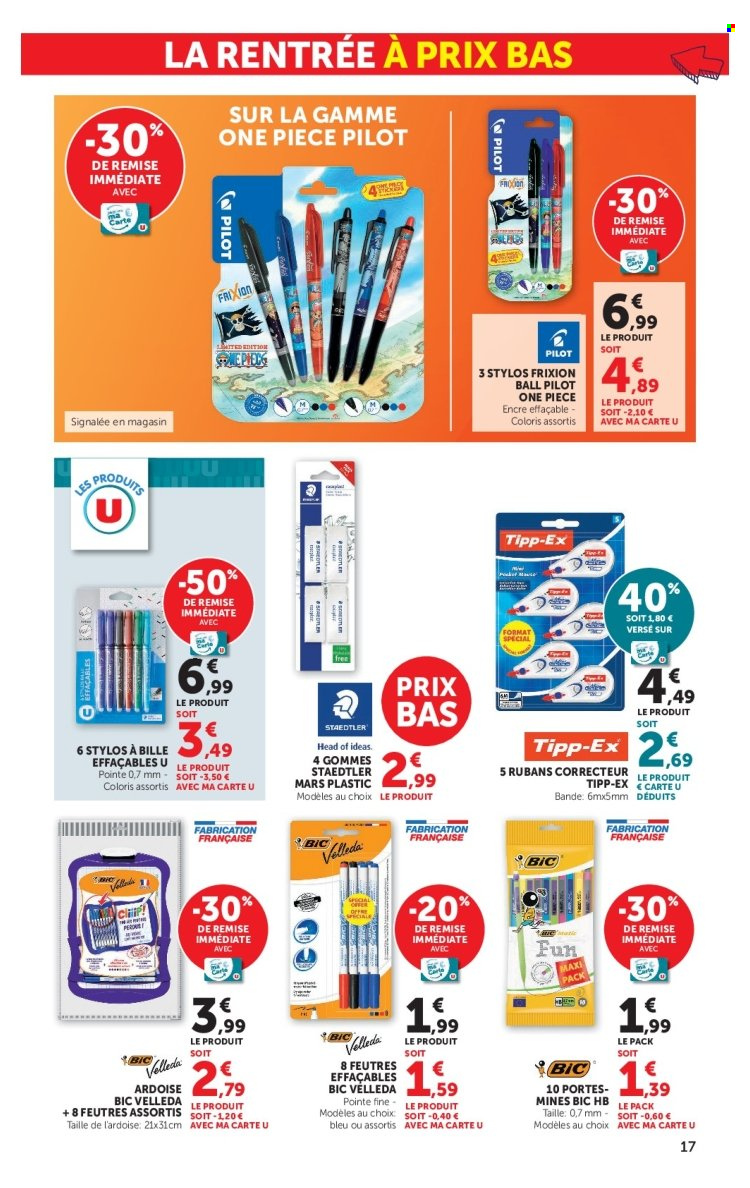 Catalogue SUPER U - 15/07/2026 - 09/08/2026. Page 17