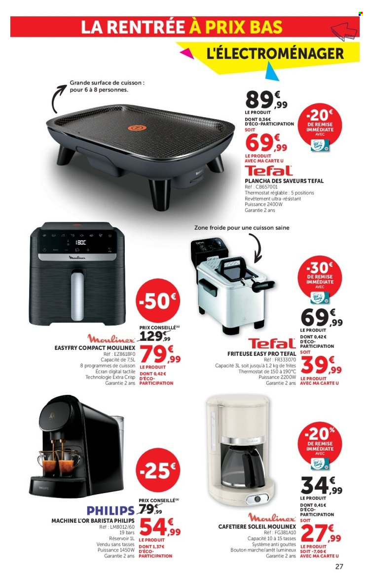 Catalogue SUPER U - 15/07/2026 - 09/08/2026. Page 27