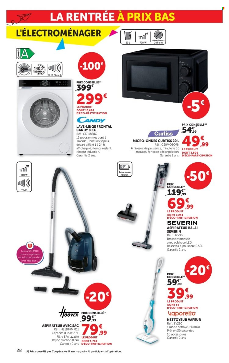 Catalogue SUPER U - 15/07/2026 - 09/08/2026. Page 28