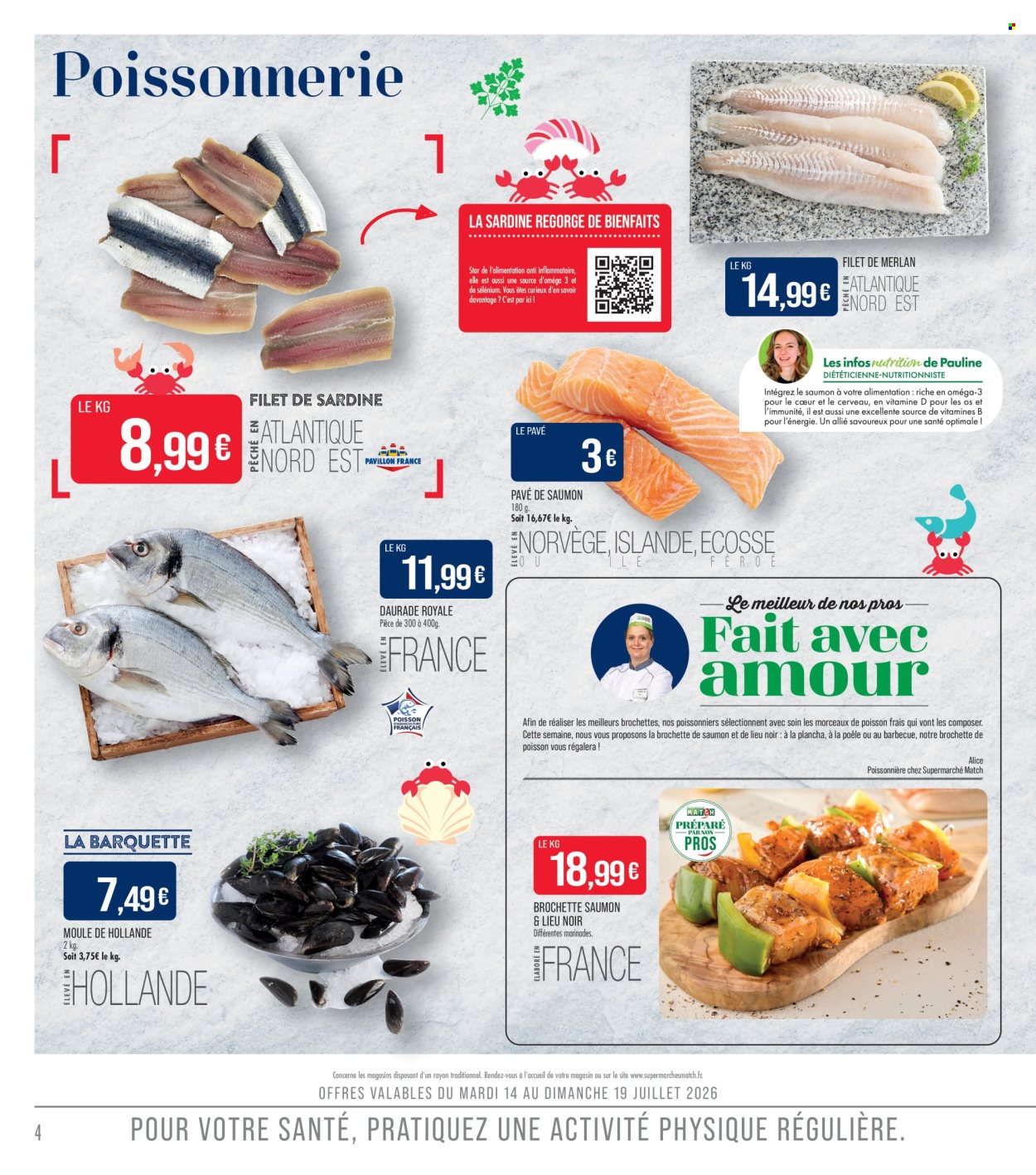 Catalogue Supermarché Match - 14/07/2026 - 26/07/2026. Page 4