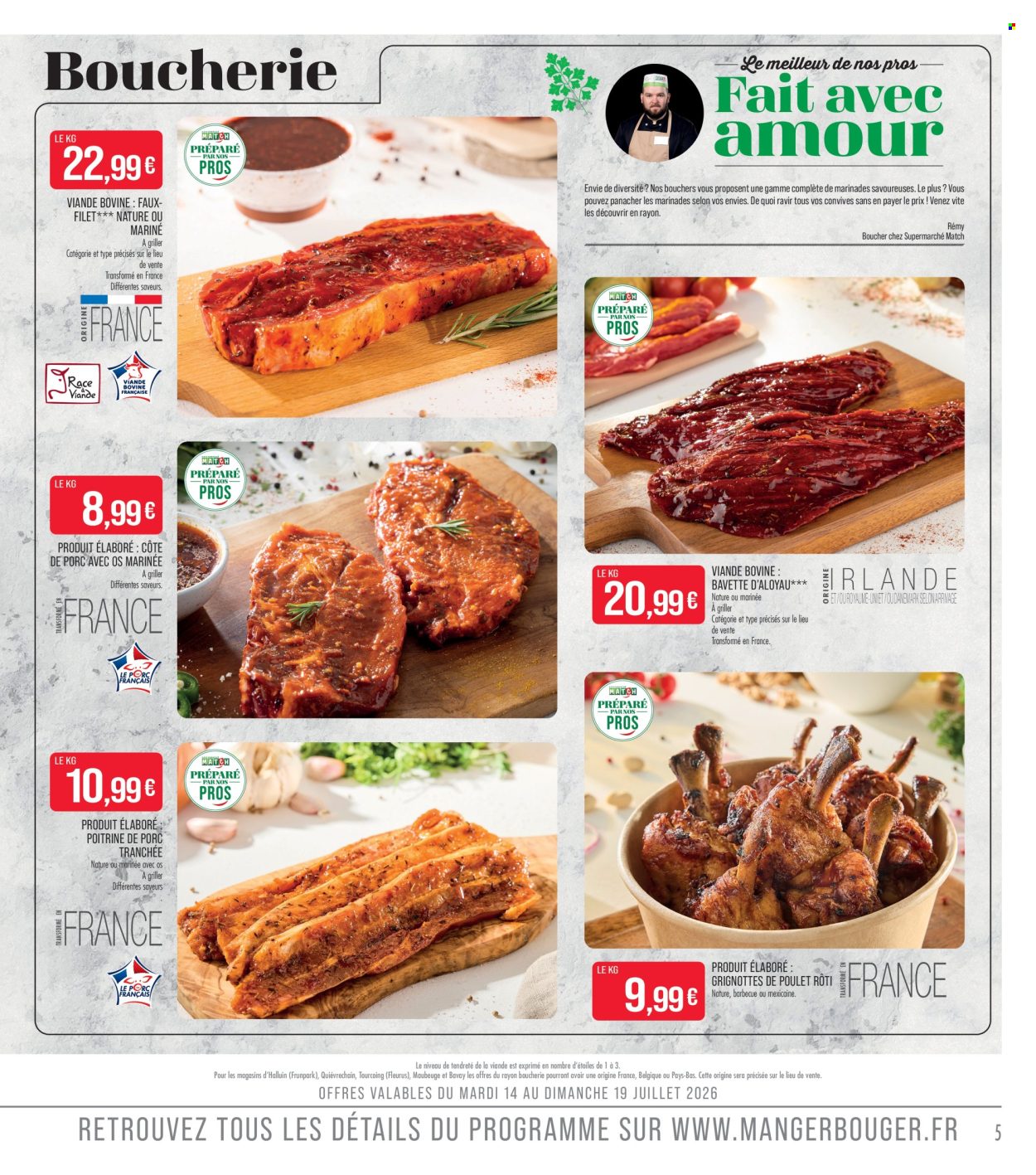 Catalogue Supermarché Match - 14/07/2026 - 26/07/2026. Page 5