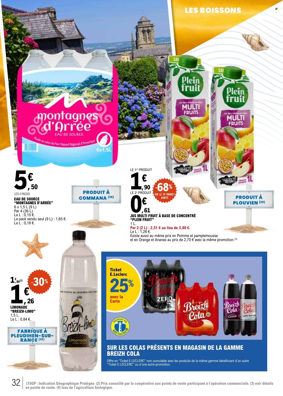Catalogue E.Leclerc - 13/07/2026 - 25/07/2026. Page 32
