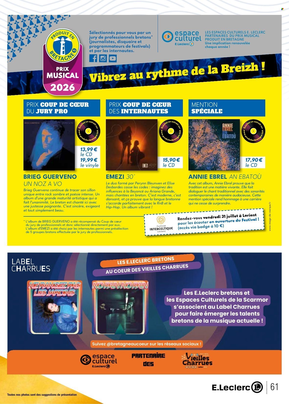 Catalogue E.Leclerc - 13/07/2026 - 25/07/2026. Page 61