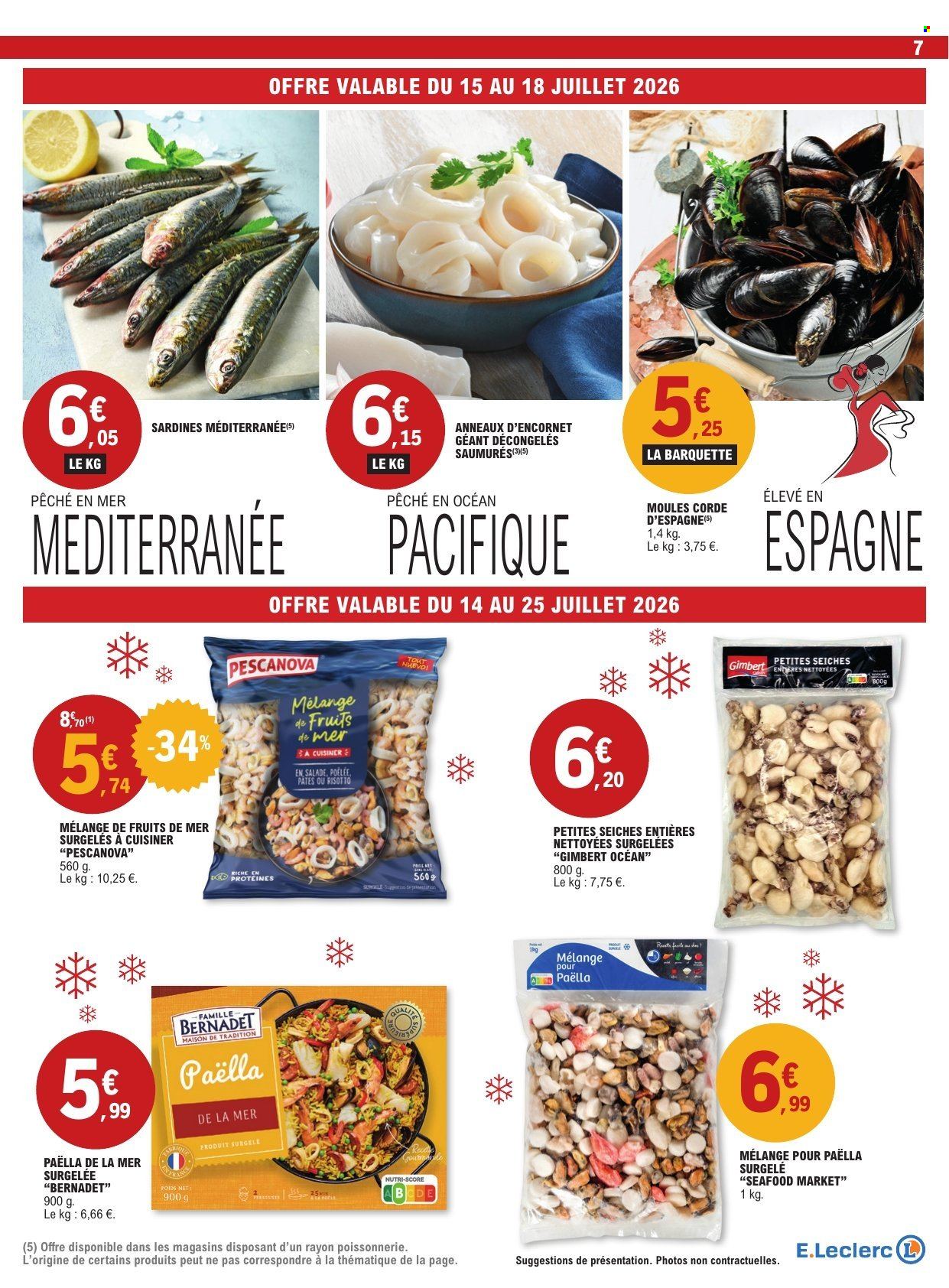 Catalogue E.Leclerc - 14/07/2026 - 25/07/2026. Page 7