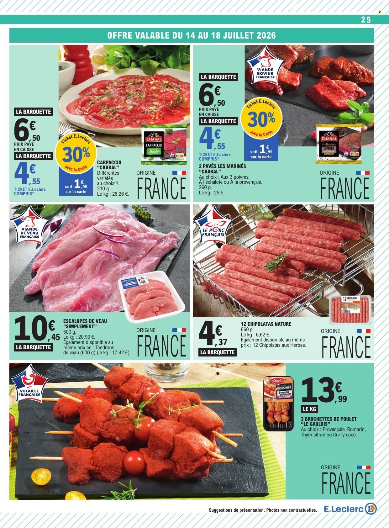 Catalogue E.Leclerc - 14/07/2026 - 25/07/2026. Page 25