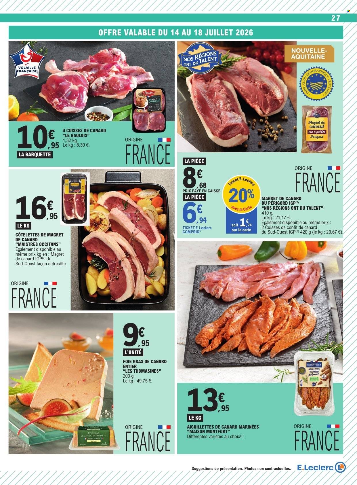 Catalogue E.Leclerc - 14/07/2026 - 25/07/2026. Page 27