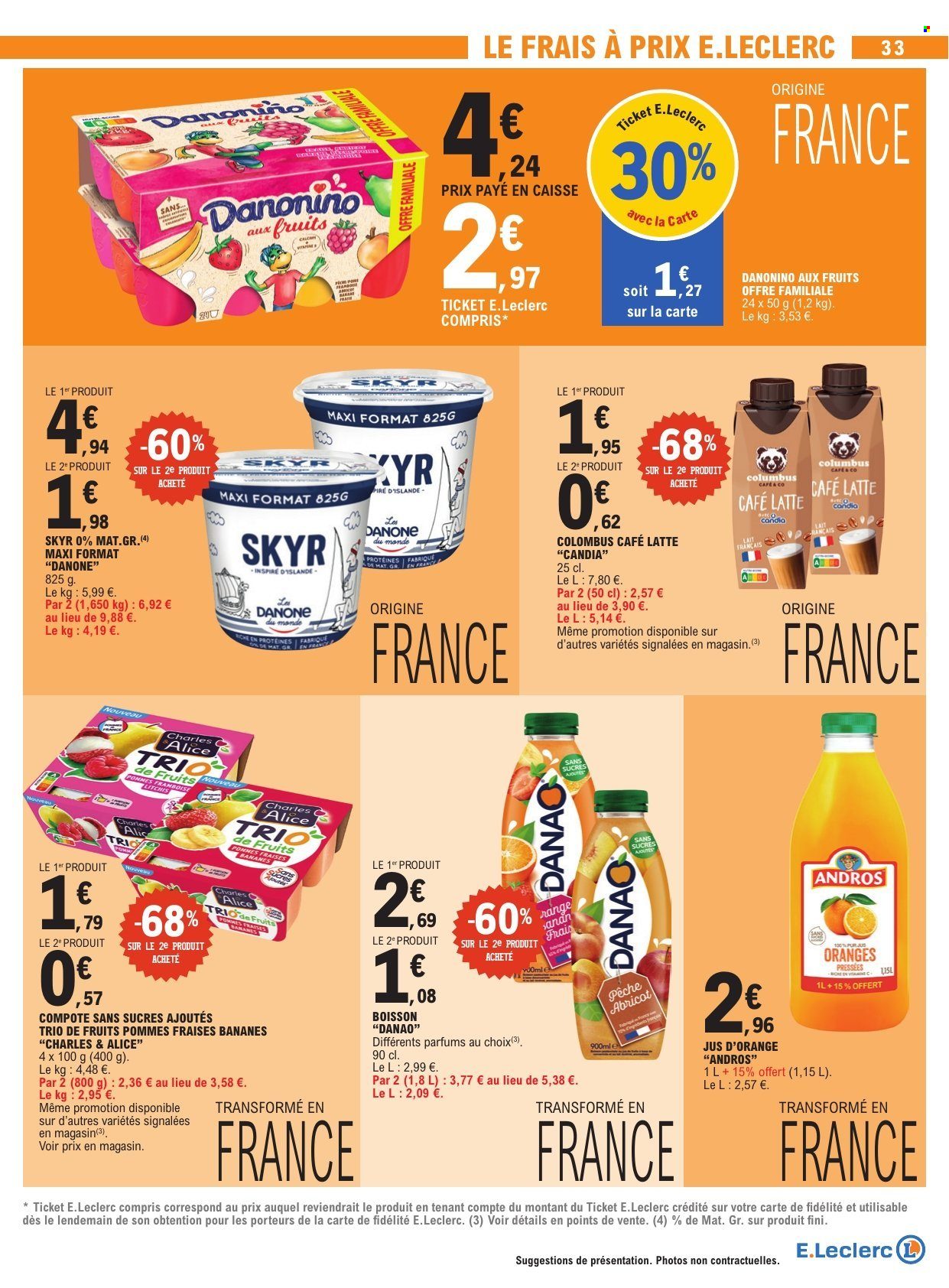 Catalogue E.Leclerc - 14/07/2026 - 25/07/2026. Page 33
