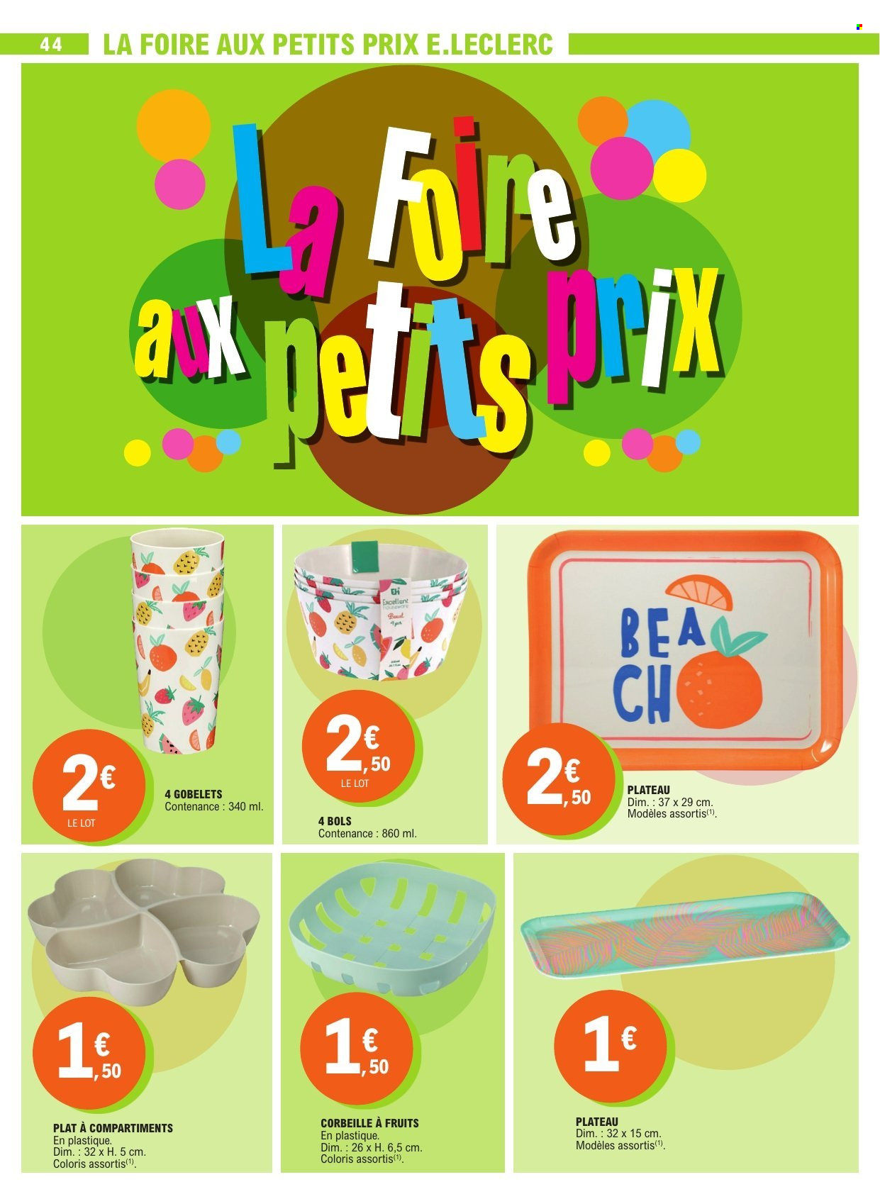 Catalogue E.Leclerc - 14/07/2026 - 25/07/2026. Page 44