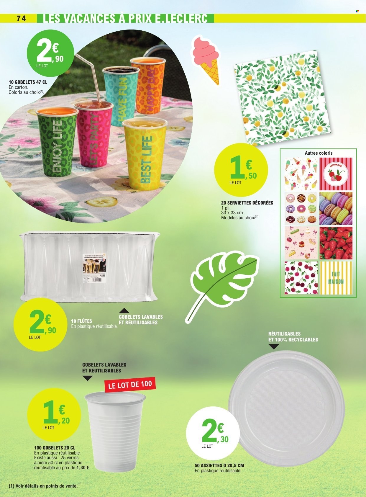Catalogue E.Leclerc - 14/07/2026 - 25/07/2026. Page 74