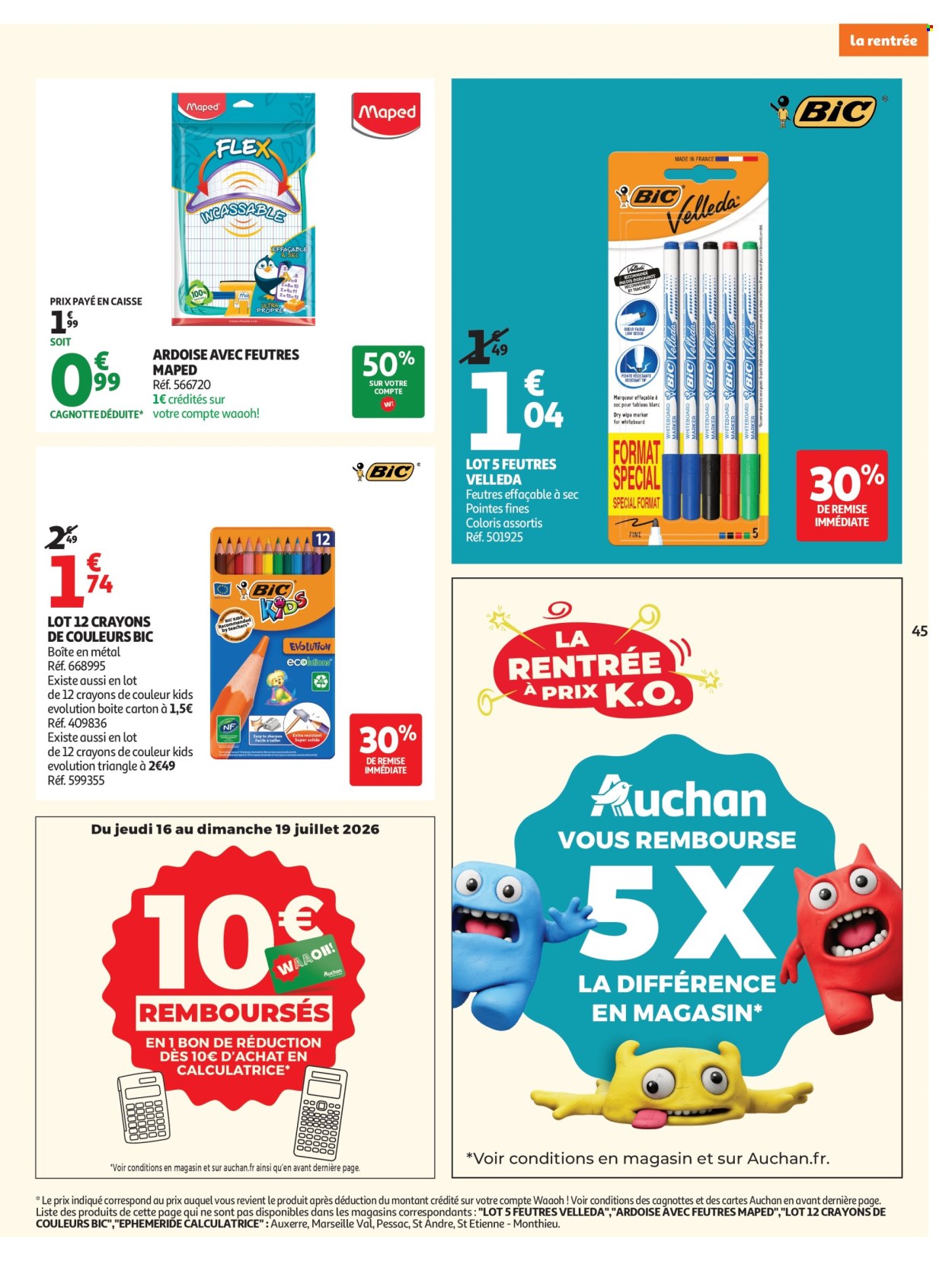 Catalogue Auchan - 15/07/2026 - 26/07/2026. Page 47
