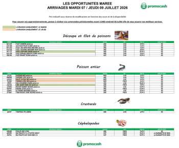 Catalogue Promocash - 15/07/2026 - 16/07/2026.
