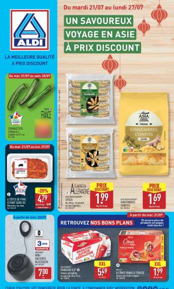 Catalogue ALDI - 21/07/2026 - 27/07/2026.