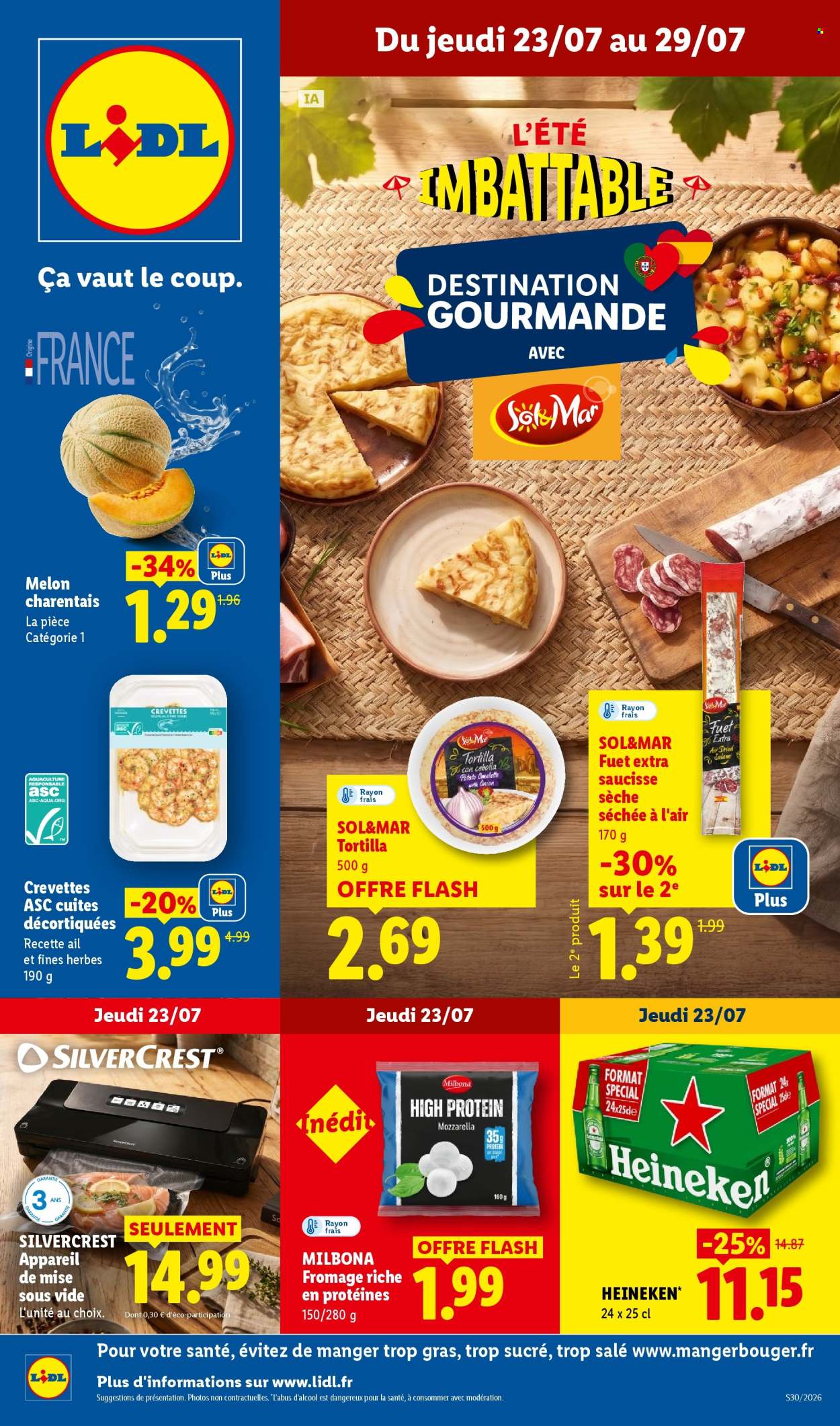 Catalogue Lidl - 23/07/2026 - 29/07/2026. Page 1