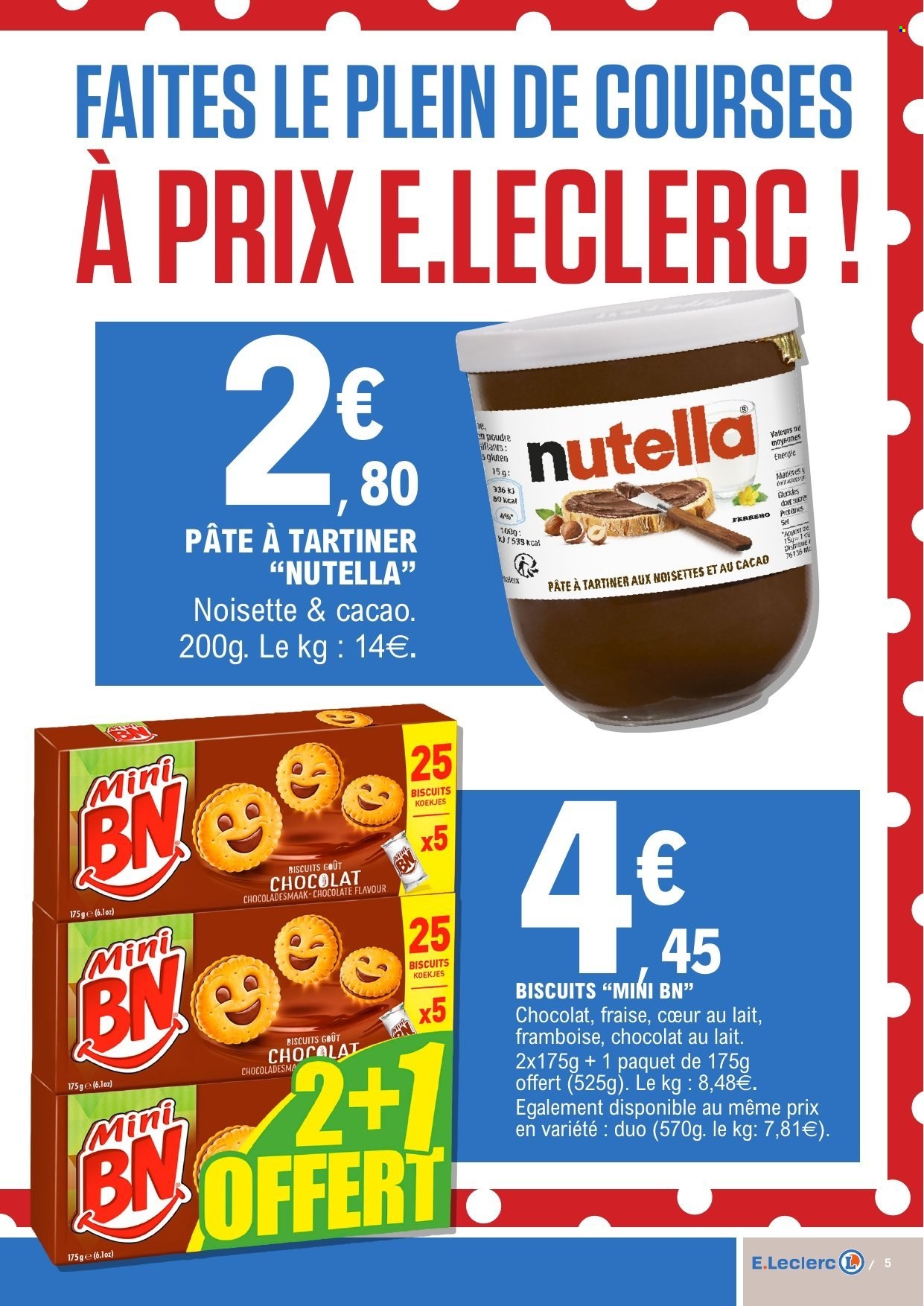 Catalogue E.Leclerc - 14/07/2026 - 26/07/2026. Page 5