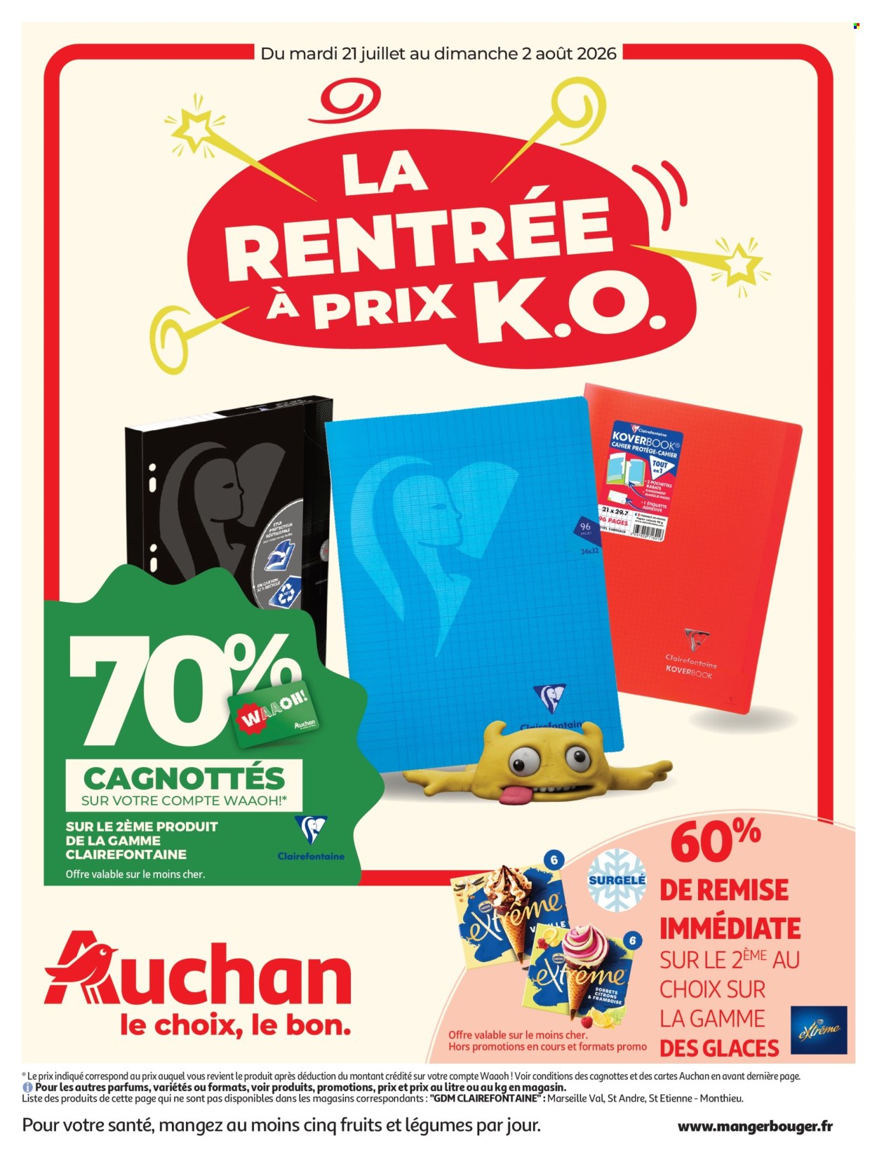 Catalogue Auchan - 21/07/2026 - 02/08/2026. Page 1