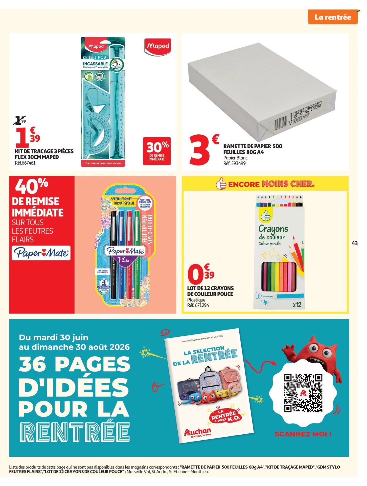 Catalogue Auchan - 21/07/2026 - 02/08/2026. Page 43