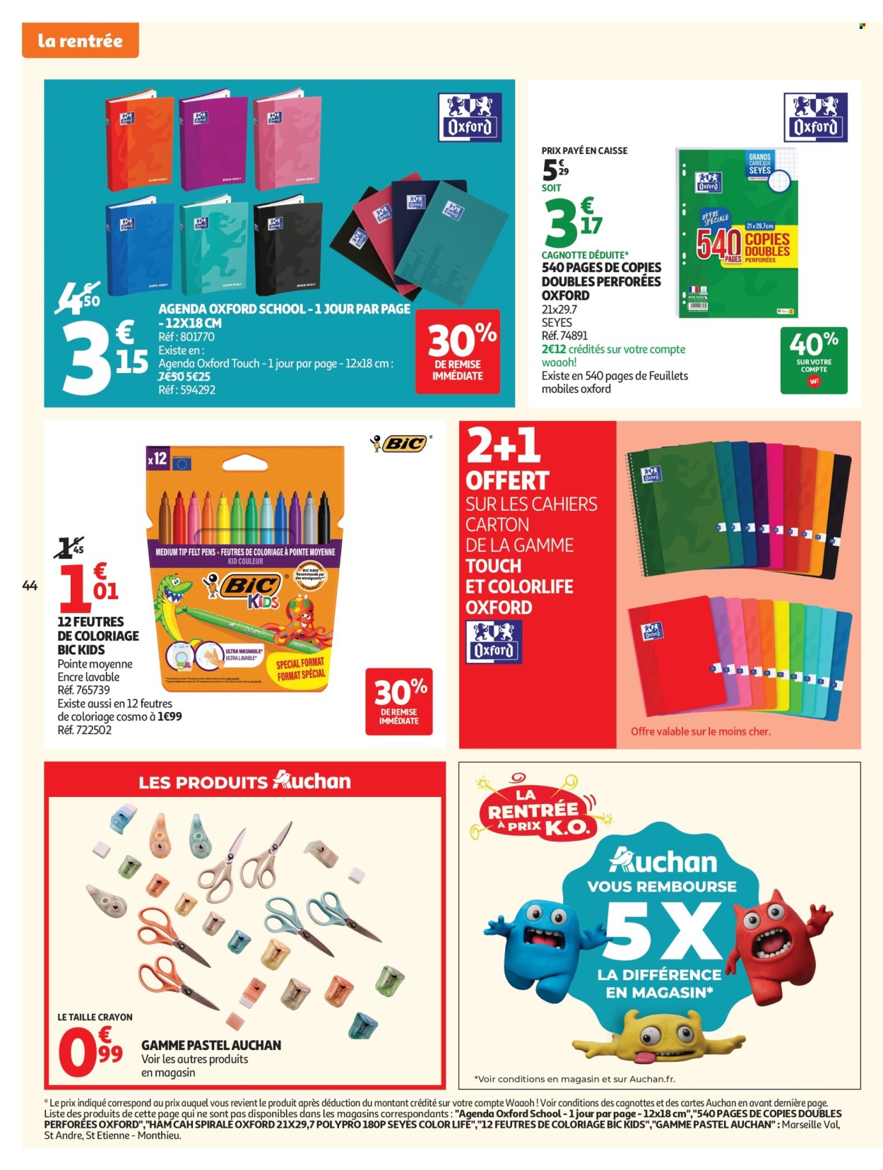 Catalogue Auchan - 21/07/2026 - 02/08/2026. Page 44