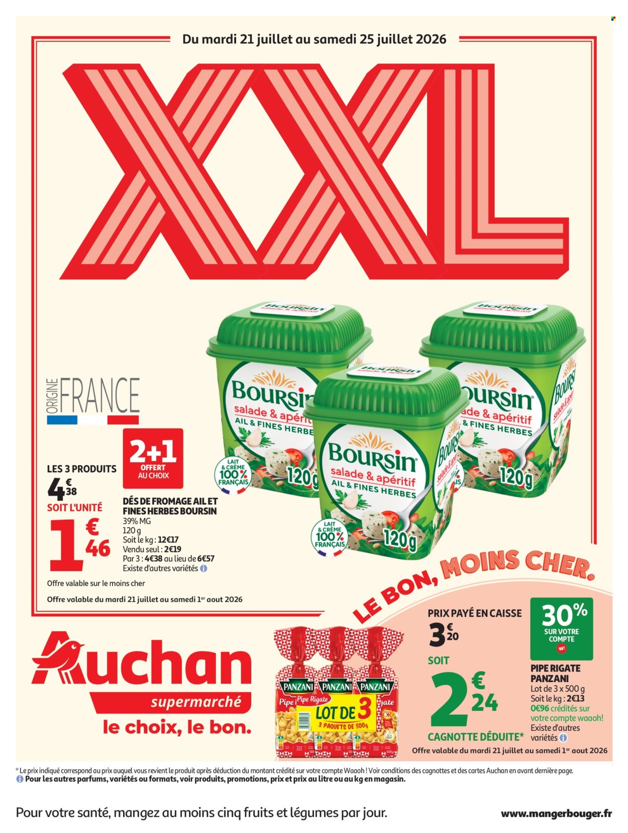 Catalogue Auchan - 21/07/2026 - 01/08/2026. Page 1