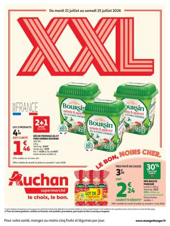 Catalogue Auchan - 21/07/2026 - 01/08/2026.