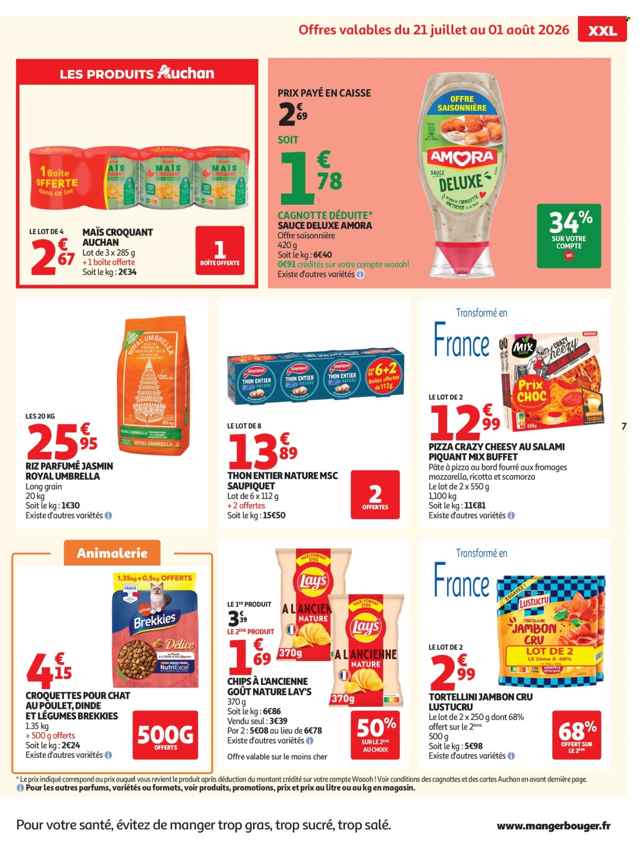 Catalogue Auchan - 21/07/2026 - 01/08/2026. Page 7
