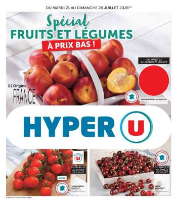 Catalogue HYPER U - 21/07/2026 - 26/07/2026.
