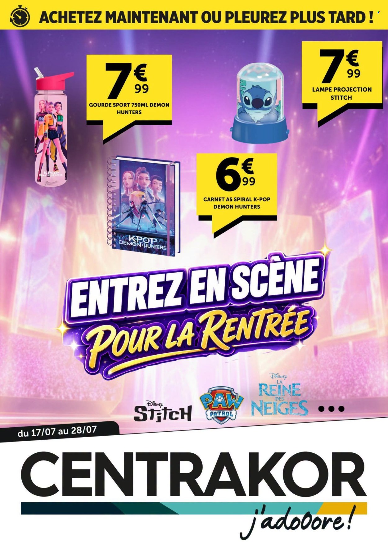 Catalogue Centrakor - 17/07/2026 - 28/07/2026. Page 1