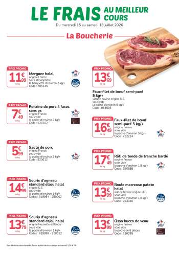 Catalogue Promocash - 15/07/2026 - 18/07/2026.