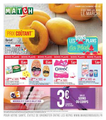 Catalogue Supermarché Match - 21/07/2026 - 02/08/2026.