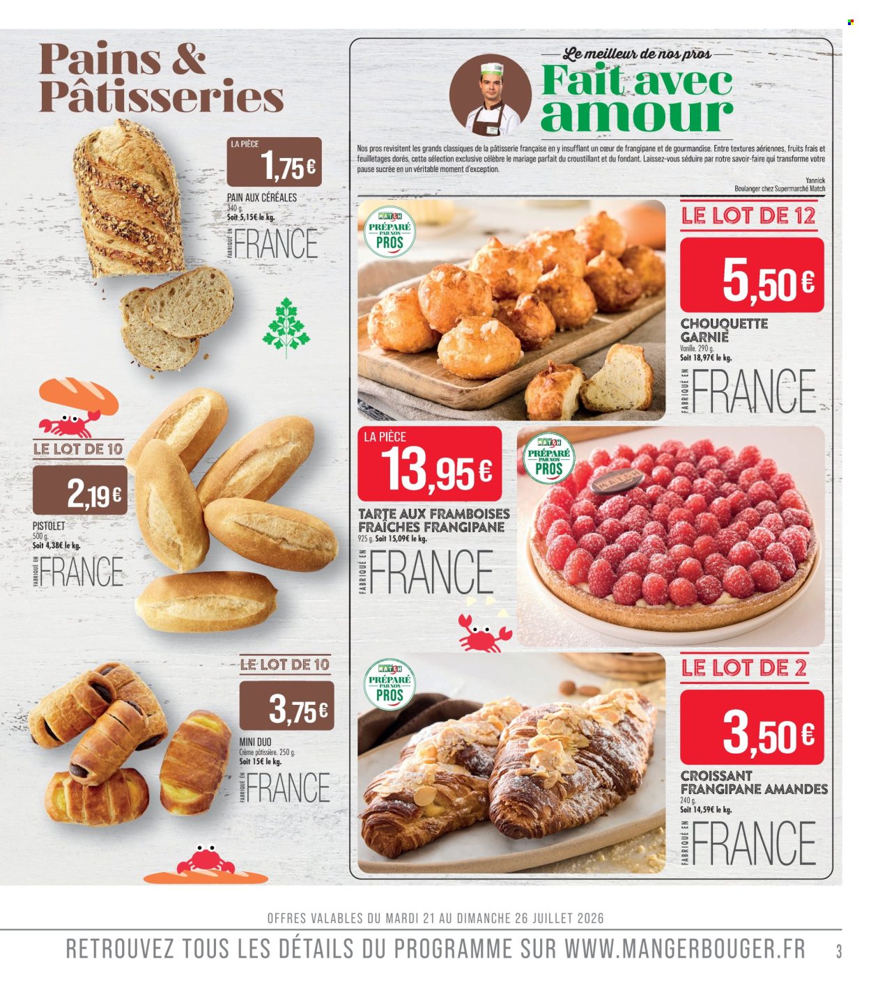 Catalogue Supermarché Match - 21/07/2026 - 02/08/2026. Page 3