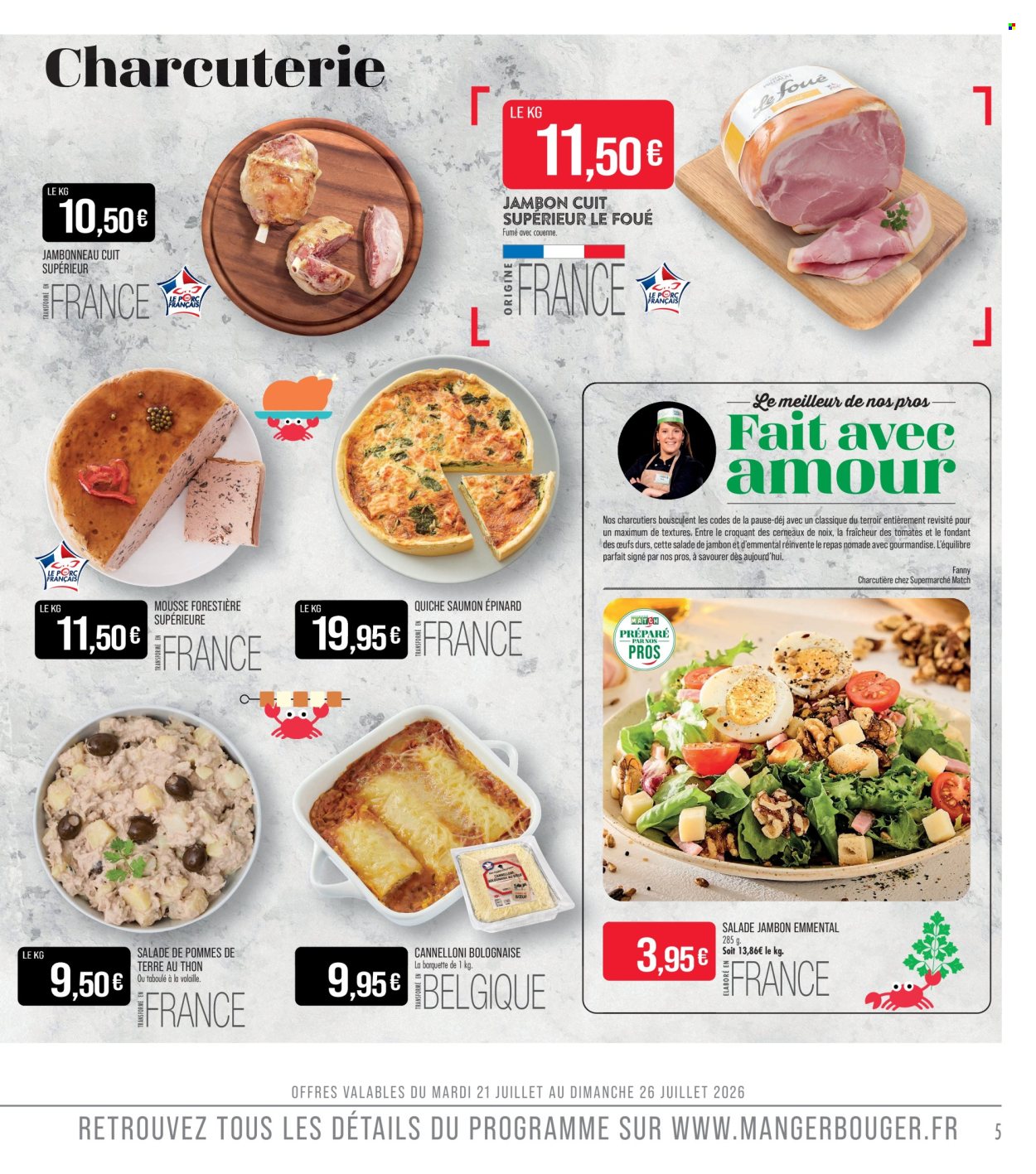Catalogue Supermarché Match - 21/07/2026 - 02/08/2026. Page 5