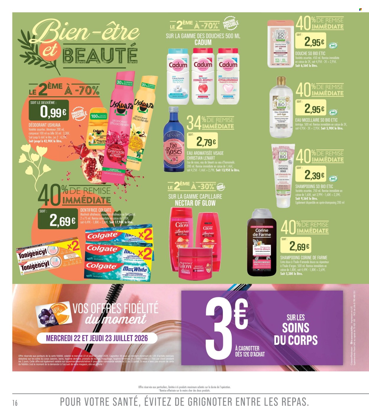 Catalogue Supermarché Match - 21/07/2026 - 02/08/2026. Page 16