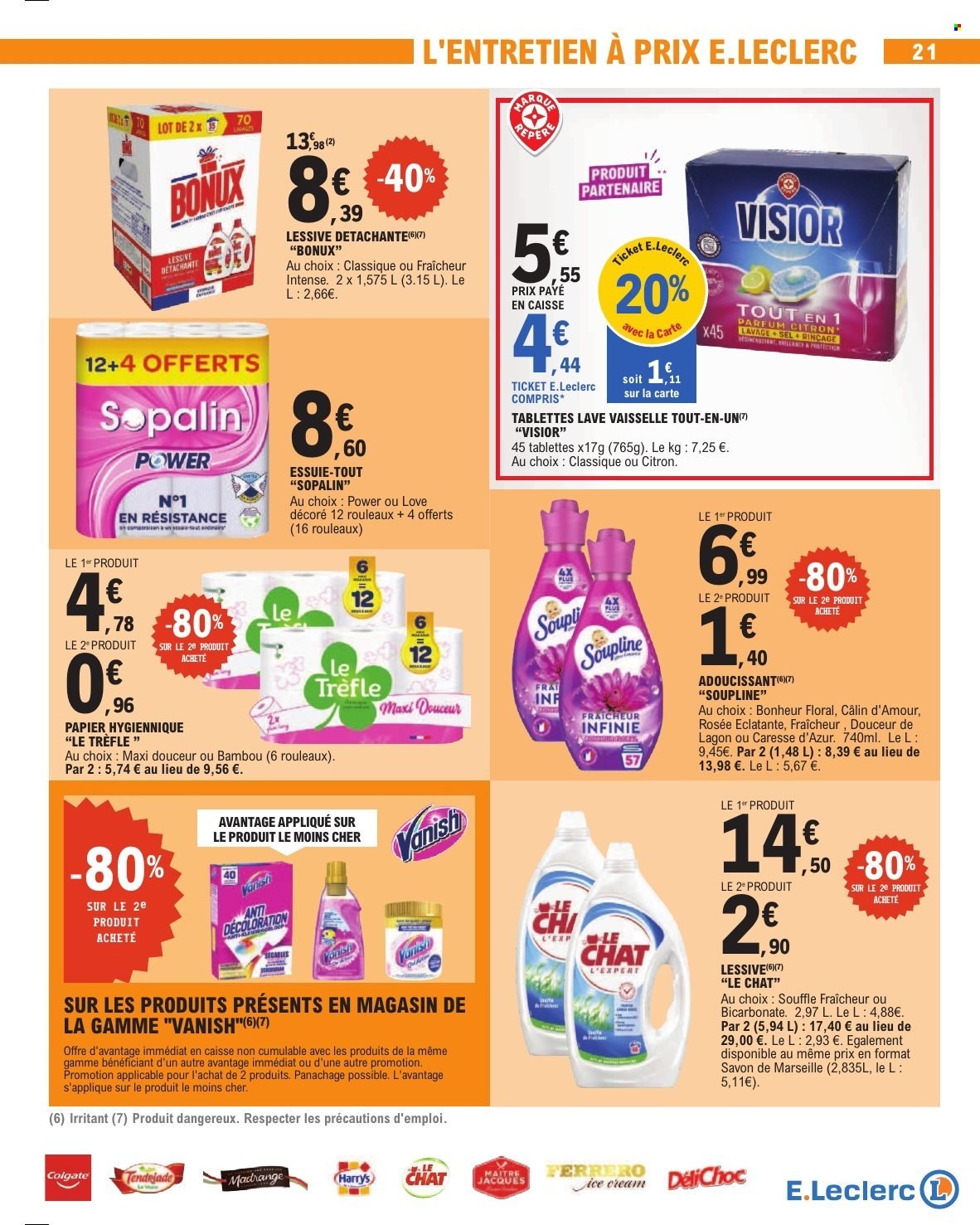 Catalogue E.Leclerc - 21/07/2026 - 01/08/2026. Page 21