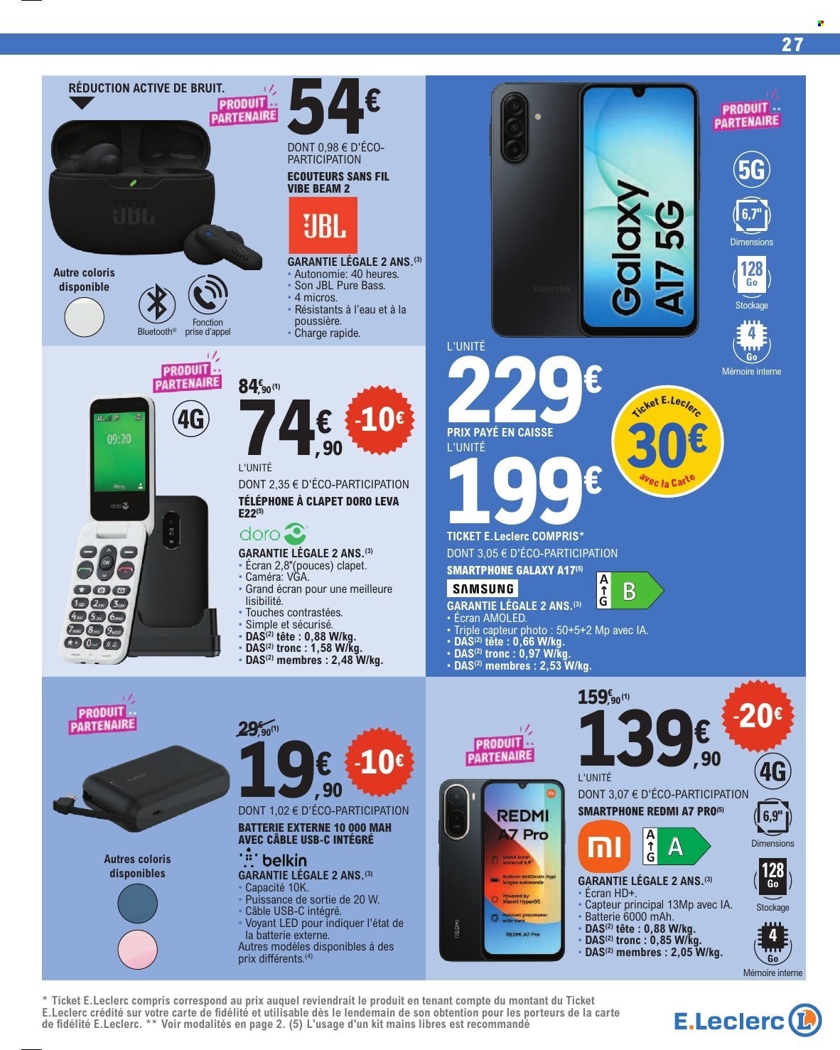 Catalogue E.Leclerc - 21/07/2026 - 01/08/2026. Page 27