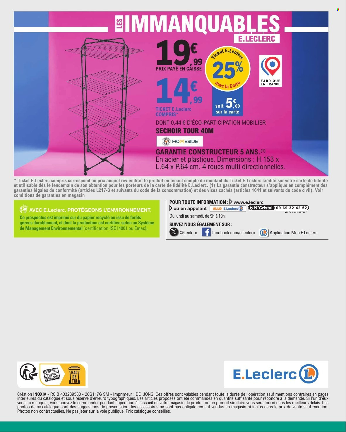 Catalogue E.Leclerc - 21/07/2026 - 01/08/2026. Page 28
