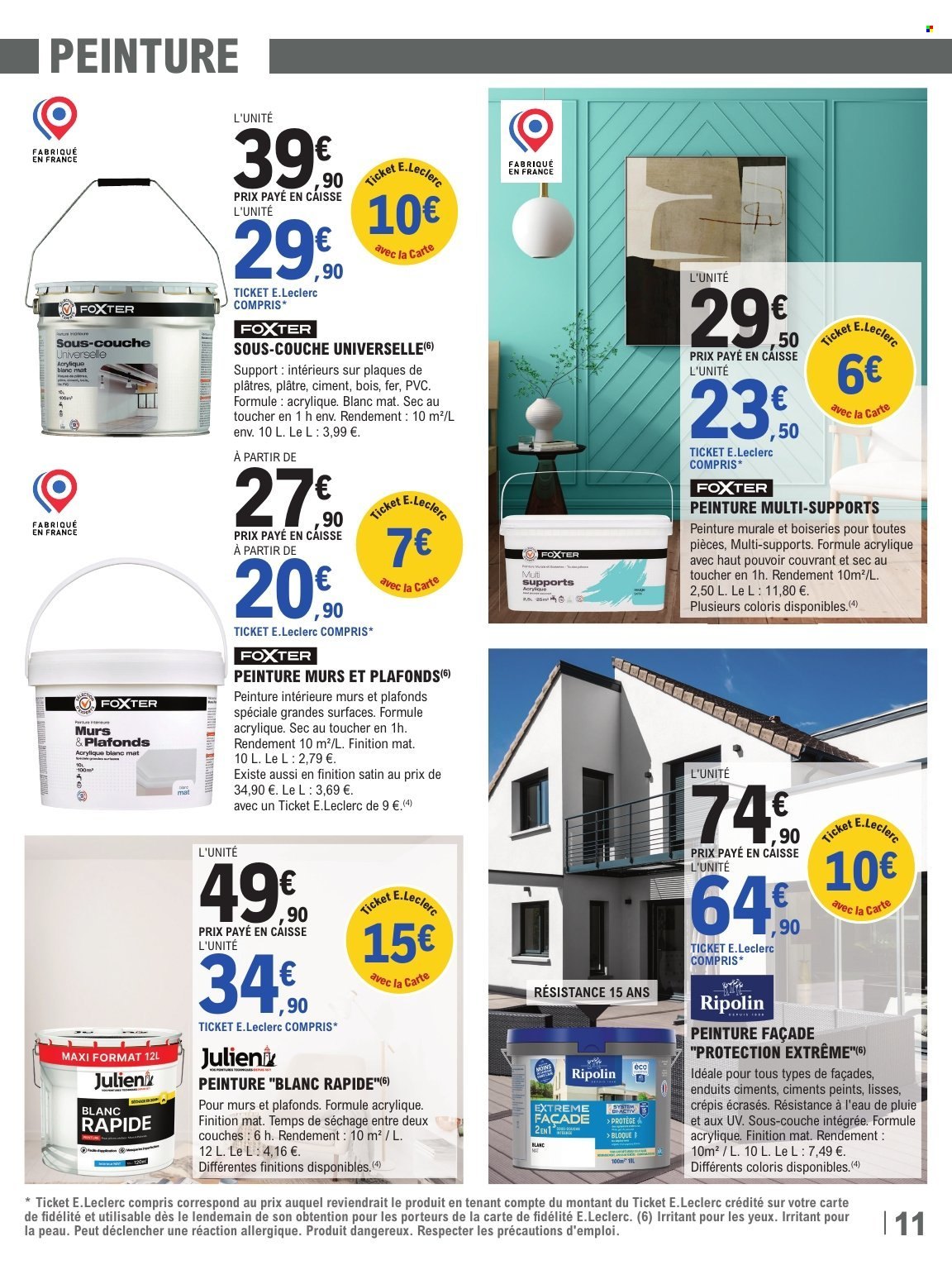 Catalogue E.Leclerc - 21/07/2026 - 08/08/2026. Page 11