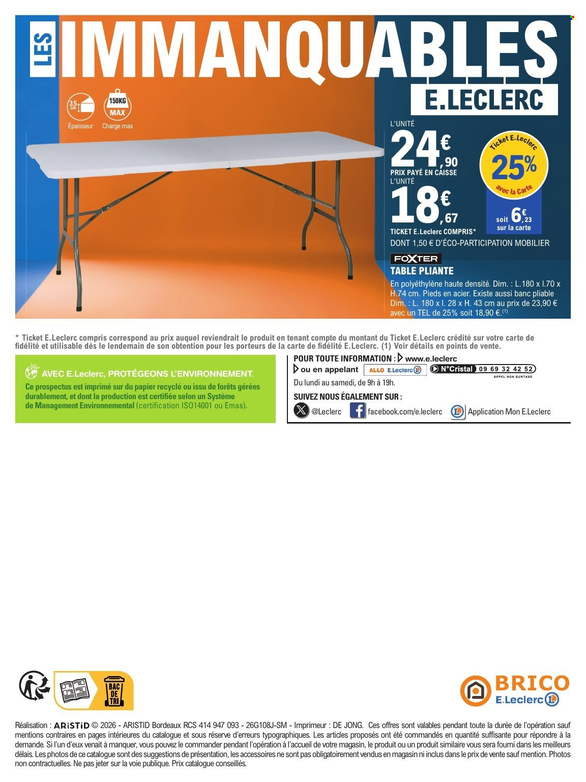 Catalogue E.Leclerc - 21/07/2026 - 08/08/2026. Page 16
