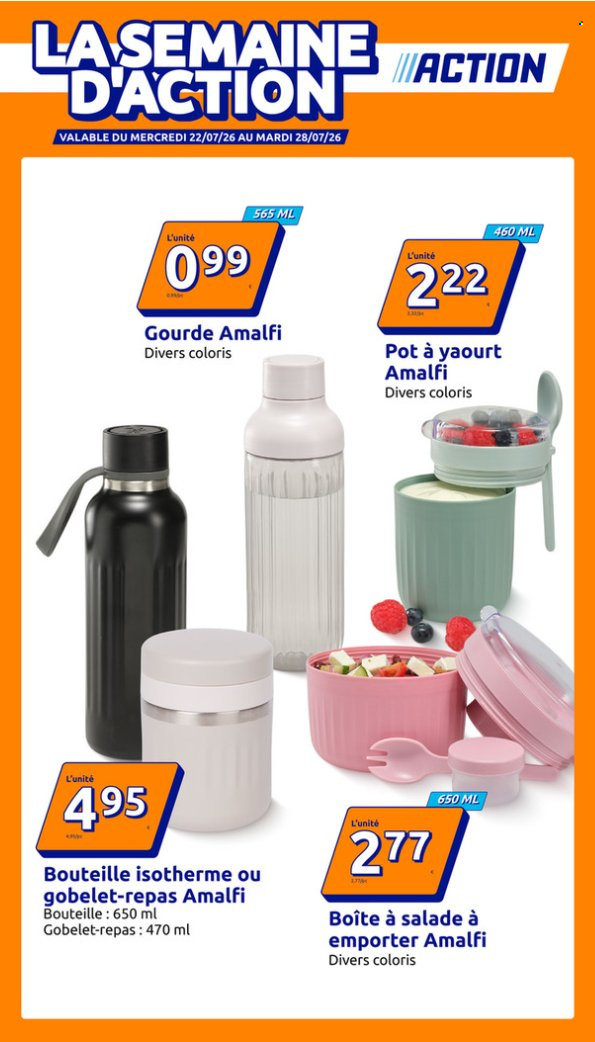Catalogue Action - 22/07/2026 - 28/07/2026. Page 1