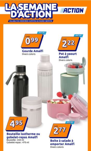 Catalogue Action - 22/07/2026 - 28/07/2026.