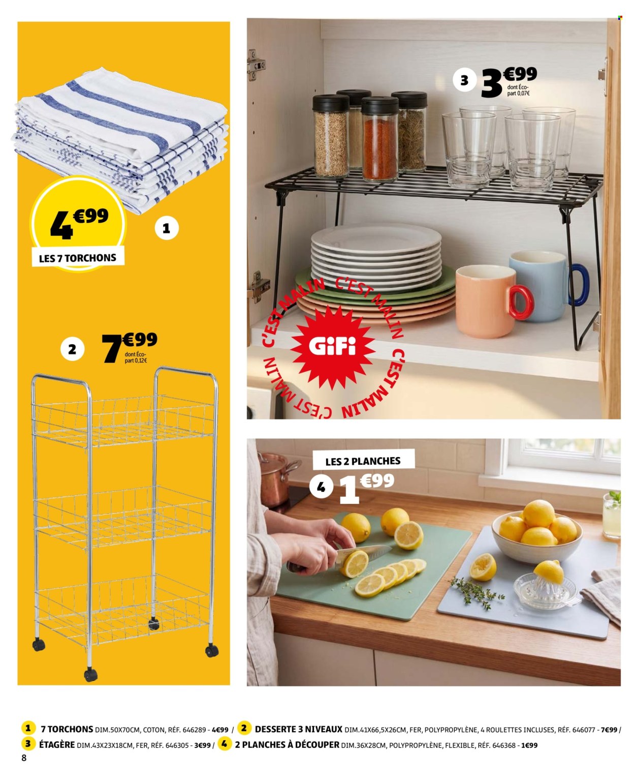 Catalogue GiFi - 22/07/2026 - 03/08/2026. Page 8