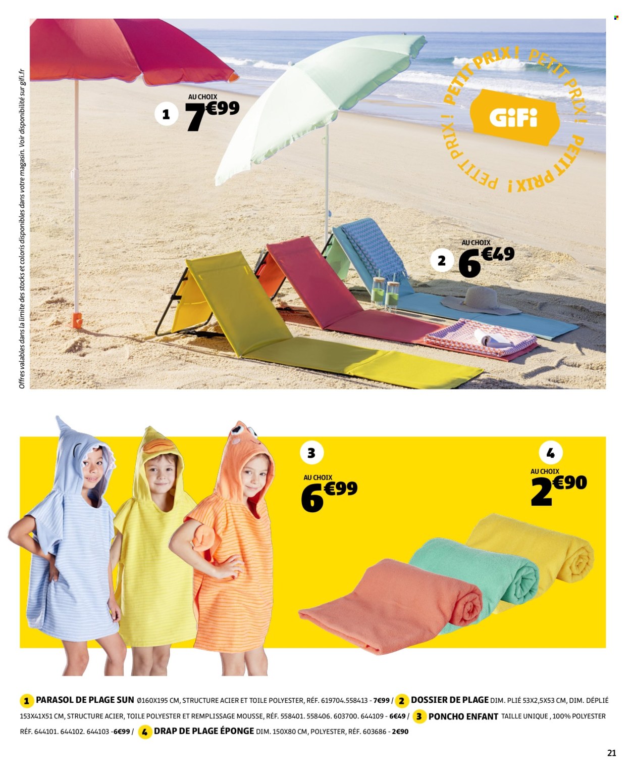 Catalogue GiFi - 22/07/2026 - 03/08/2026. Page 21