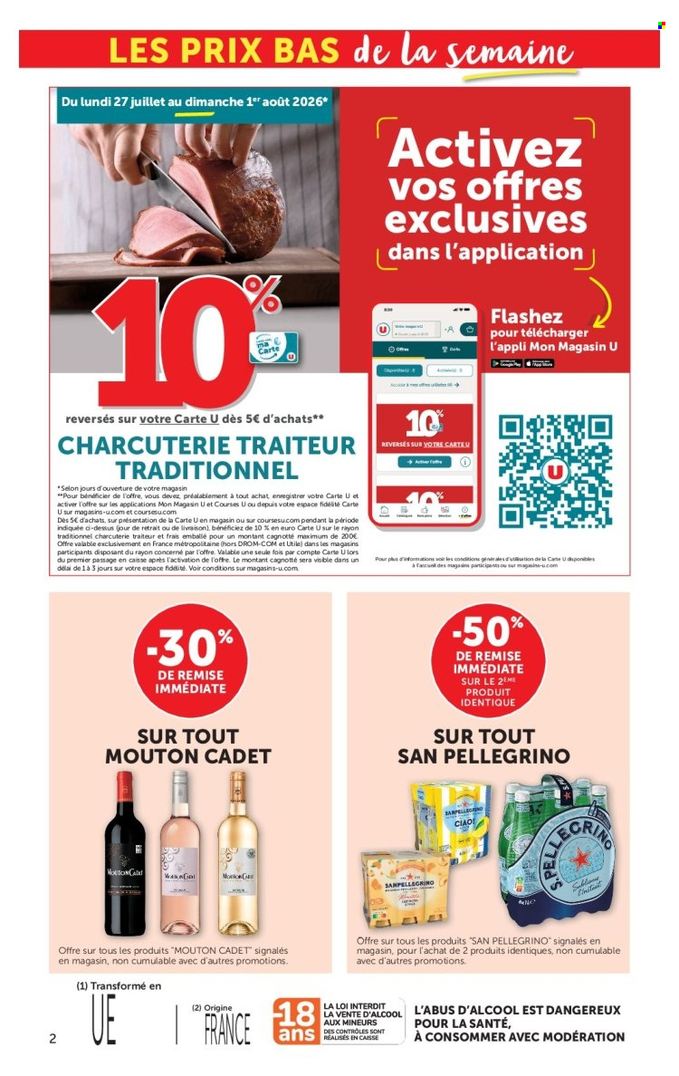Catalogue SUPER U - 28/07/2026 - 09/08/2026. Page 2