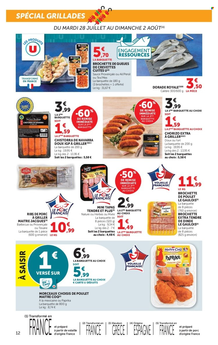 Catalogue SUPER U - 28/07/2026 - 09/08/2026. Page 12