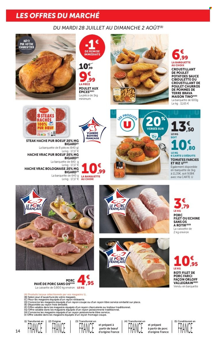 Catalogue SUPER U - 28/07/2026 - 09/08/2026. Page 14