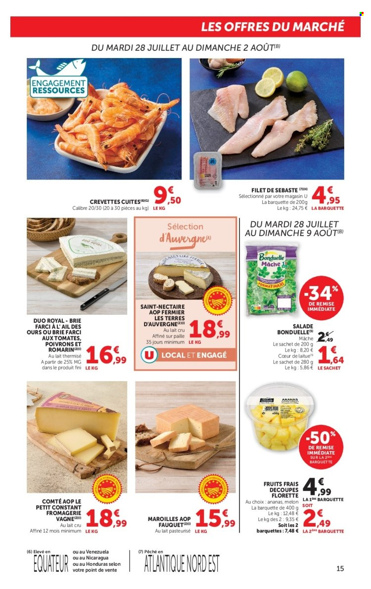Catalogue SUPER U - 28/07/2026 - 09/08/2026. Page 15
