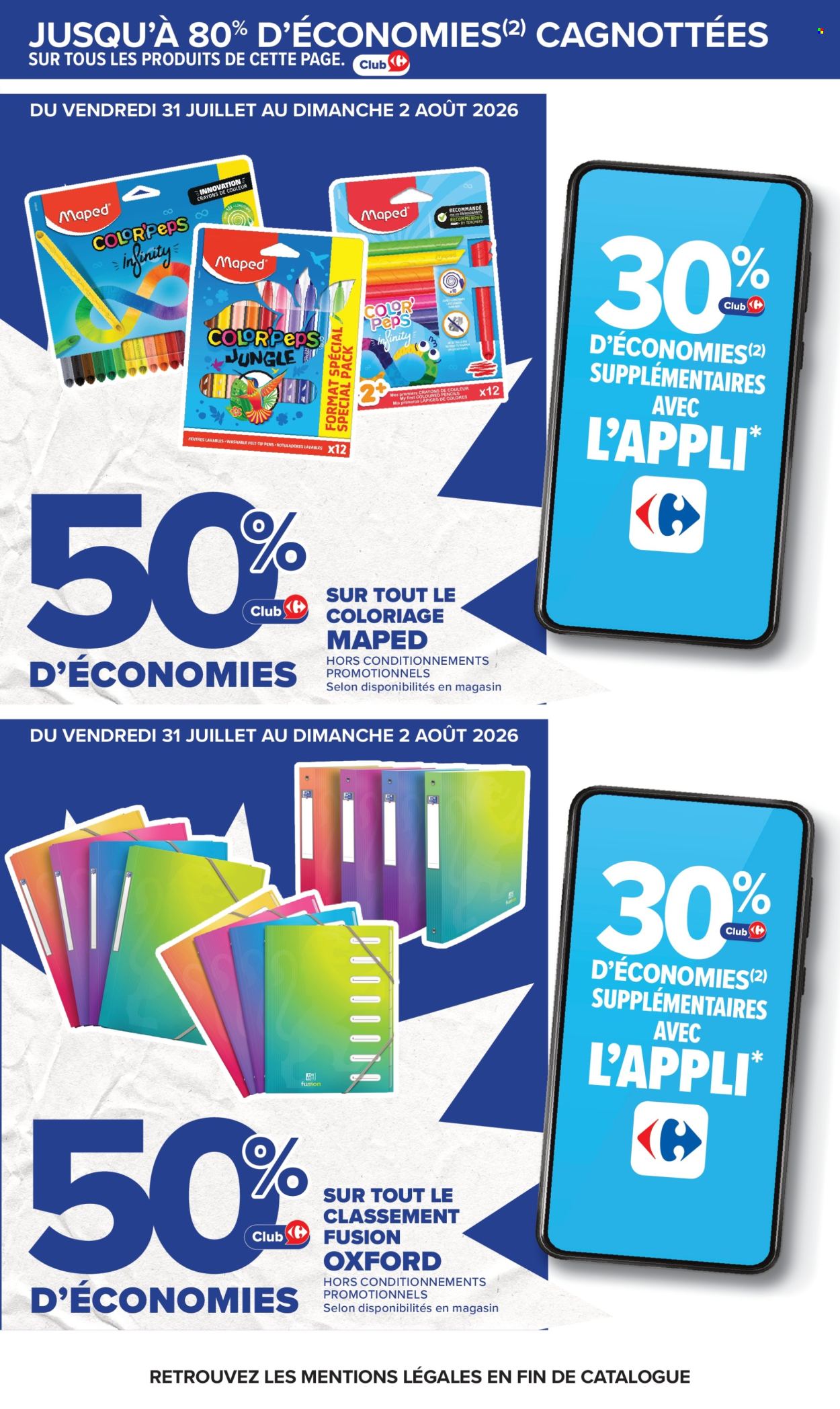 Catalogue Carrefour Hypermarchés - 28/07/2026 - 10/08/2026. Page 23