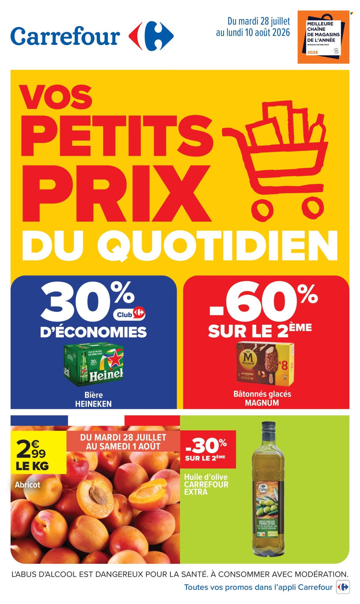 Catalogue Carrefour Hypermarchés - 28/07/2026 - 10/08/2026. Page 1