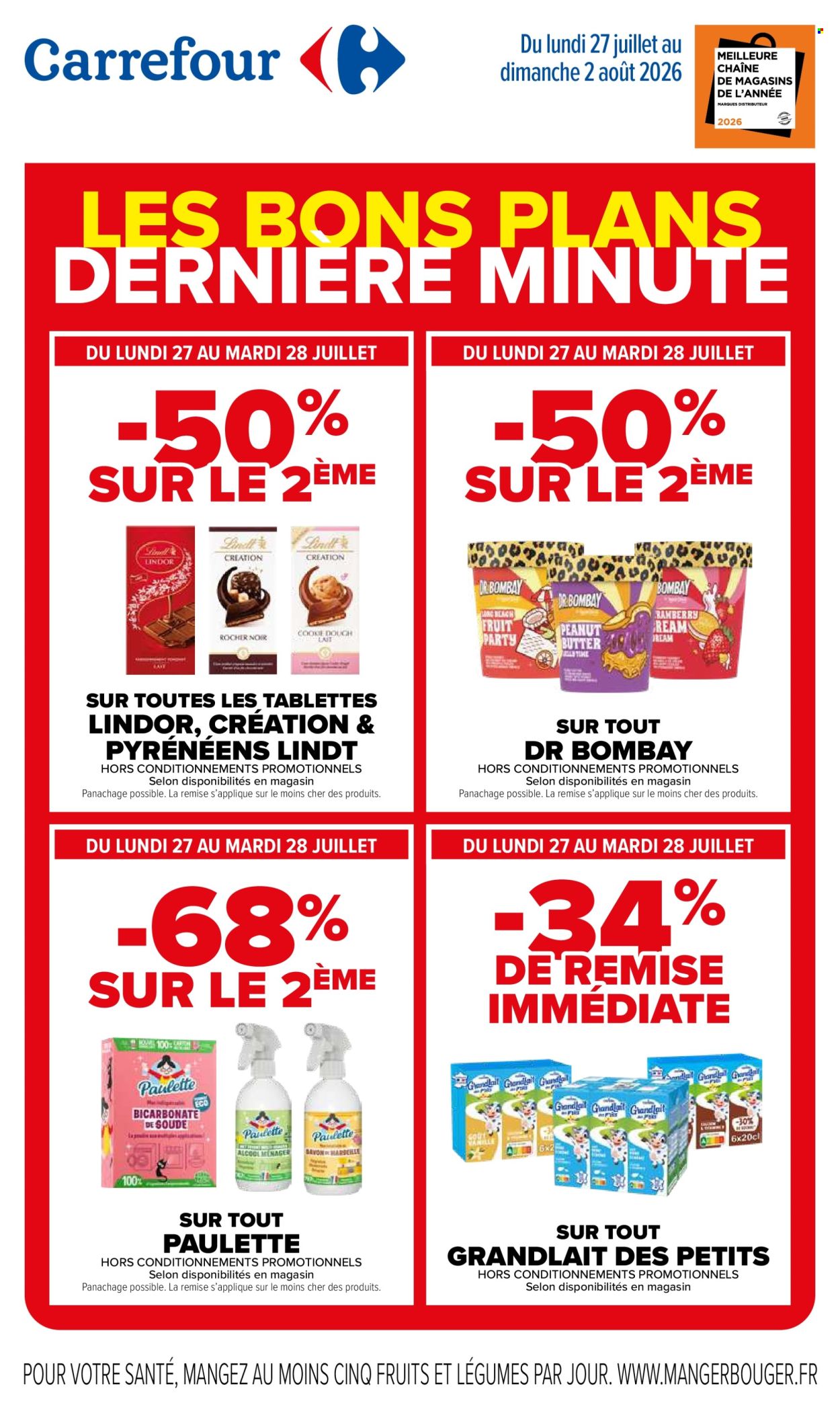 Catalogue Carrefour Hypermarchés - 27/07/2026 - 02/08/2026. Page 1